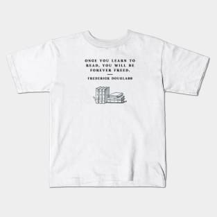 Frederick Douglass Kids T-Shirt